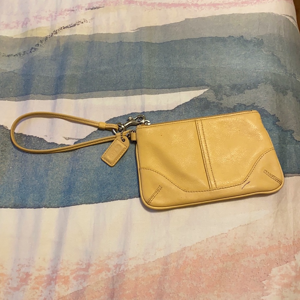 Coach wristlet